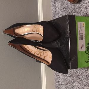 Sam Edelman Hazel Black Suede Shoe 8